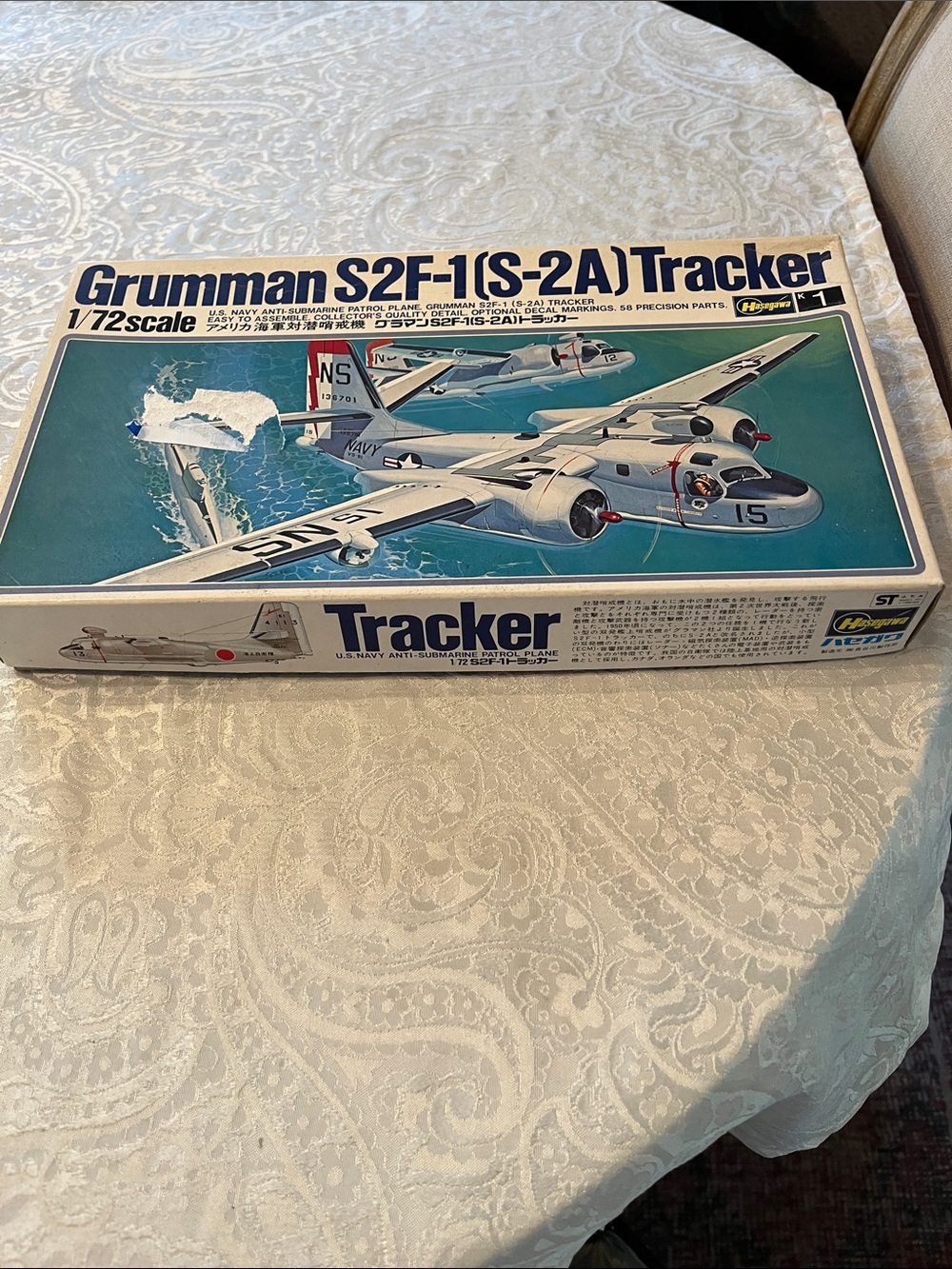 Hasegawa 1/72 Grumman S2F-1 (S-2A) Tracker Model Kit K001